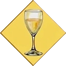 Карта Бокал вина - Индийский пасьянс