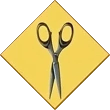 Карта Ножницы - Индийский пасьянс