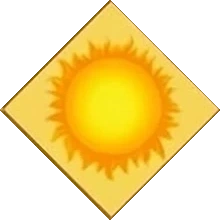 Карта Солнце - Индийский пасьянс