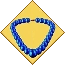 Карта Застегнутое ожерелье - Индийский пасьянс