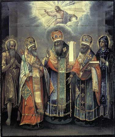 Преподобный Павел Препростый, Варсонофий еп. Тверской Гурий и Герман архиеп. Казанские, Прп. Евдокия