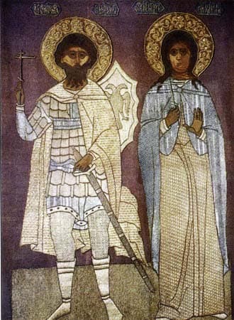 Великомученики Феодор и Ирина