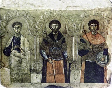 Апостол Филипп святые Феодор и Димитрий