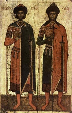 Князья страстотрпцы Борис и Глеб