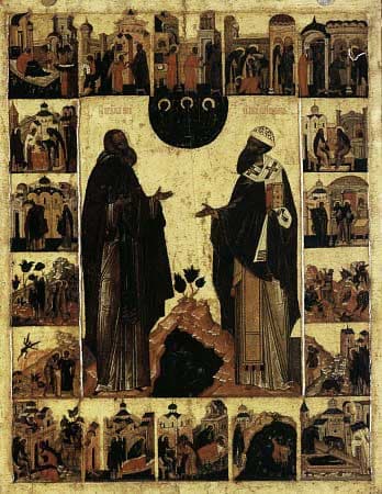 Кирилл Белозерский и Кирилл Александрийский