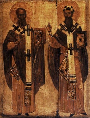 Святители Афанасий и Кирилл