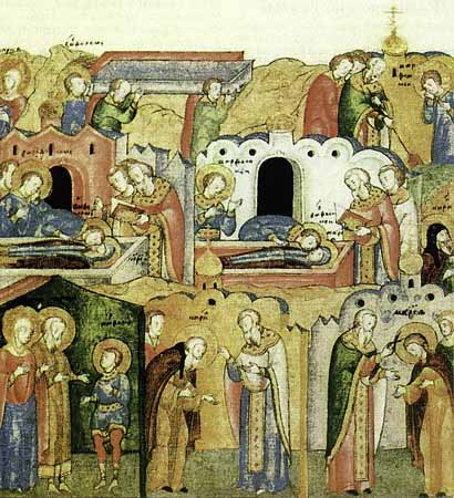 Преставление родителей преподобного Сергия Радонежского