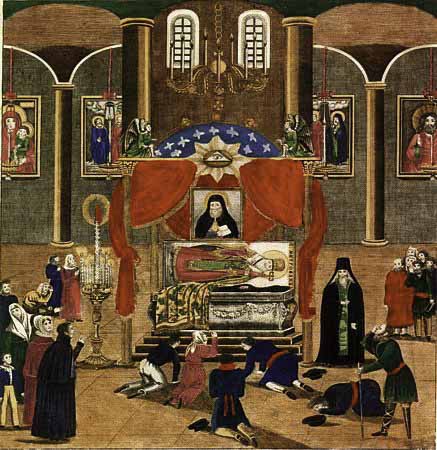 Поклонение мощам святителя Митрофана Воронежского