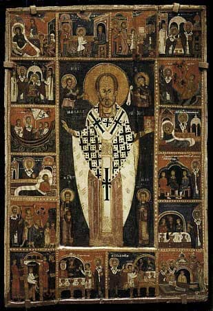 Никола с Косьмой и Дамианом