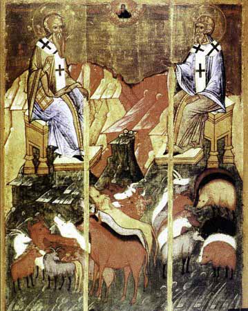 Святители Спиридон Тримифунтский и Власий Севастийский