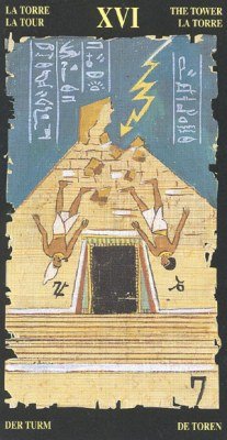 Башня в колоде Египетское Таро