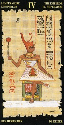 Император в колоде Египетское Таро