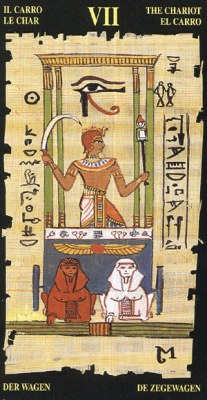 Колесница в колоде Египетское Таро