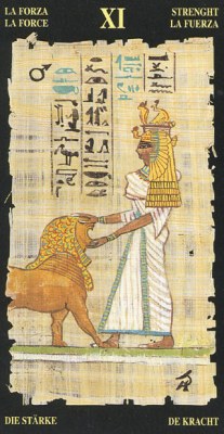 Сила в колоде Египетское Таро