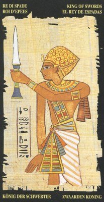 Король Мечей в колоде Египетское Таро