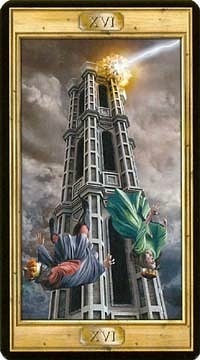 Башня в колоде Таро Универсальный Ключ