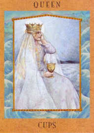 Королева Кубков в колоде Таро Богинь