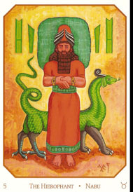 Жрец в колоде Вавилонское Таро
