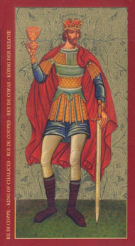 Король Кубков в колоде Таро Золото Икон